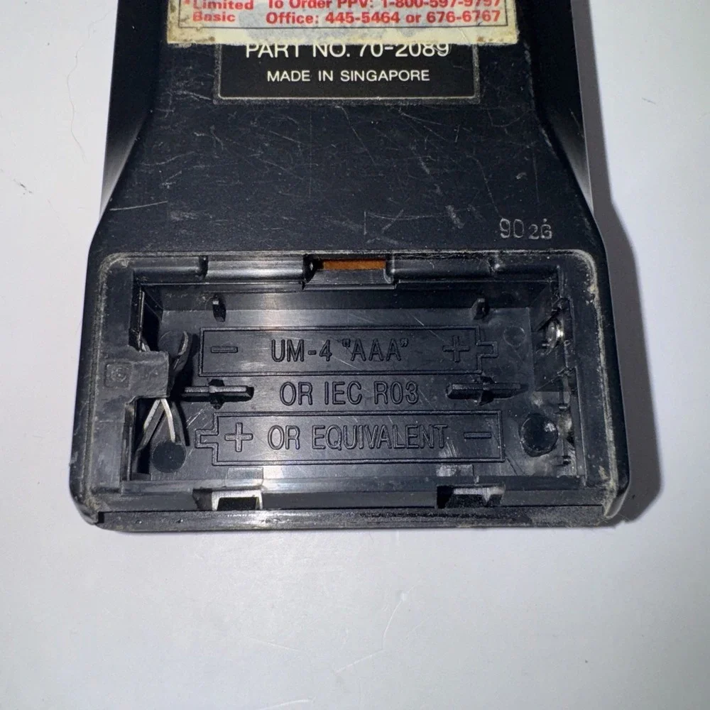 Genuine Emerson Part No. 70-2089 Remote Control VCR755